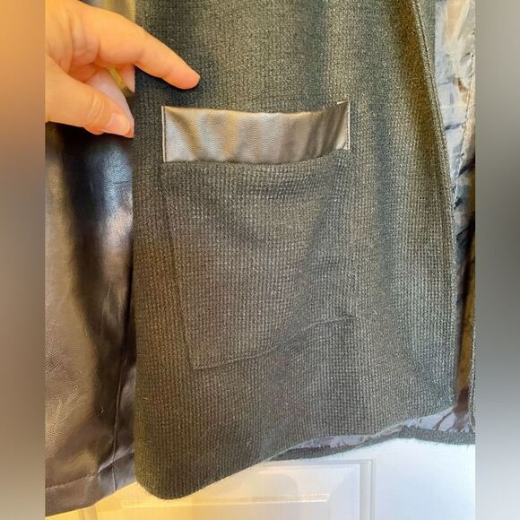 Ge Shan Pin Yue Sport Vogue‎ Black Open Sweater Cardigan Size XXL Multimedia - Picture 3 of 6